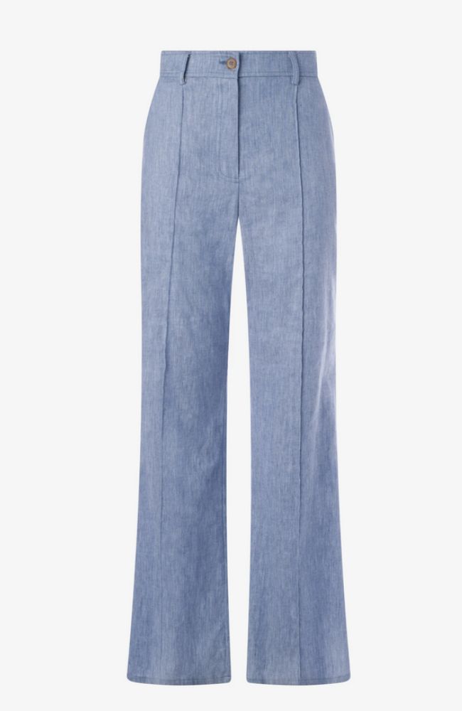 Wide Flare Denim Pant