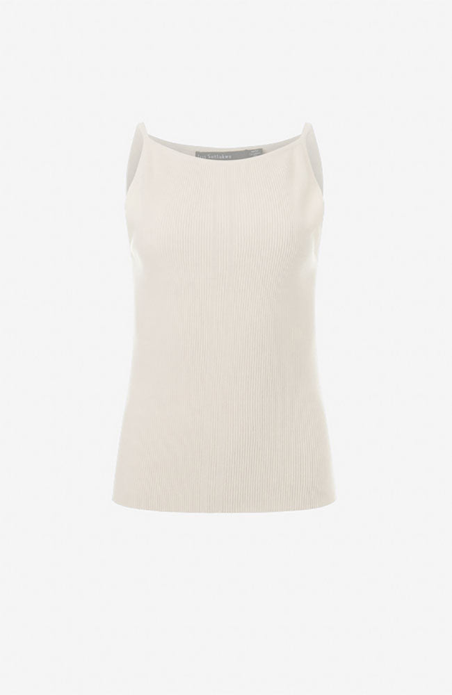 Halter Rib Top