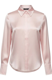 Button Down Silk Blouse