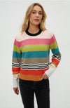 Irene Stripe Crewneck Pullover