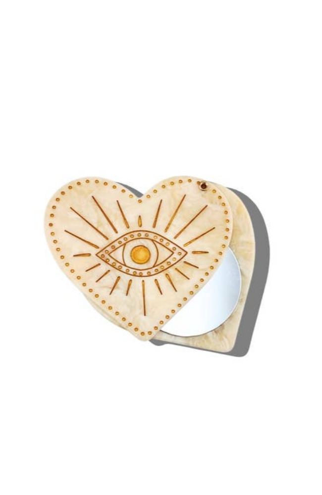 Celestial Heart Compact Mirror