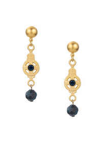 24k Clad Dunkerque Earrings Montana