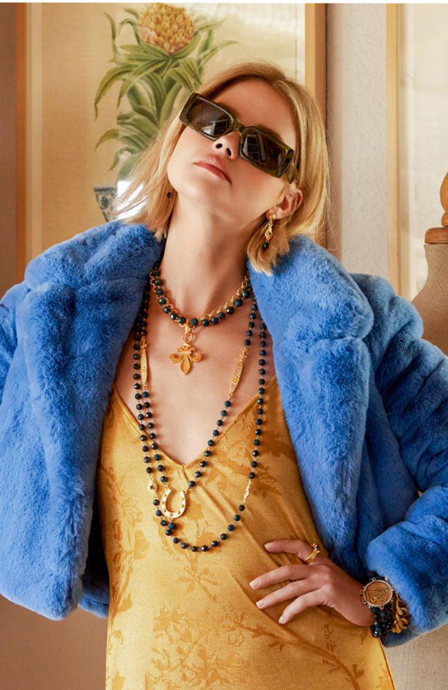 24k Clad Dunkerque Earrings Montana