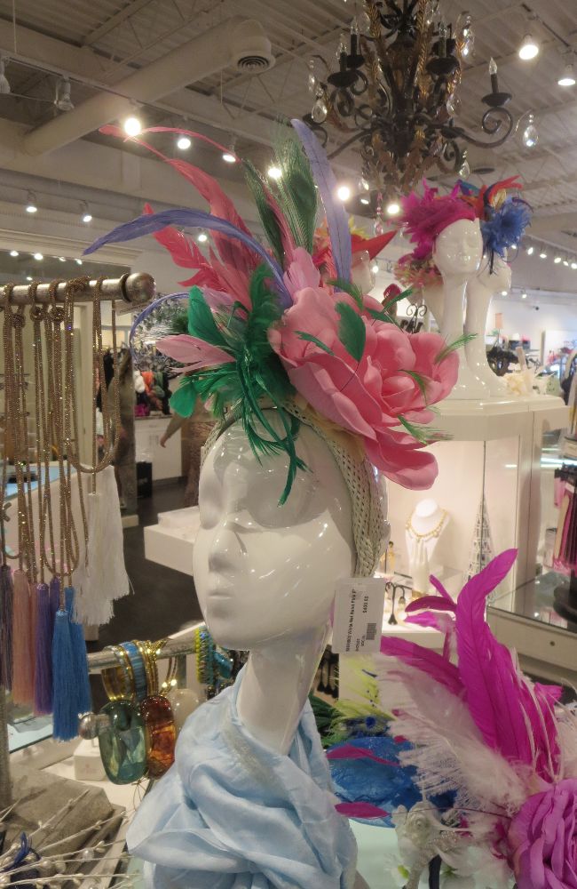 SH25002 White Net Band Pink Flower