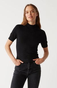 Sabel Mock Neck Top