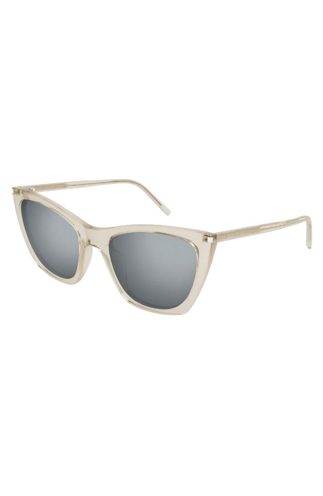 YSL Sunglasses Kate Clear Plastic Thin
