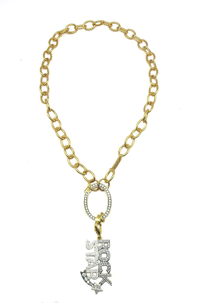 Rockstar Gold Chain Necklace