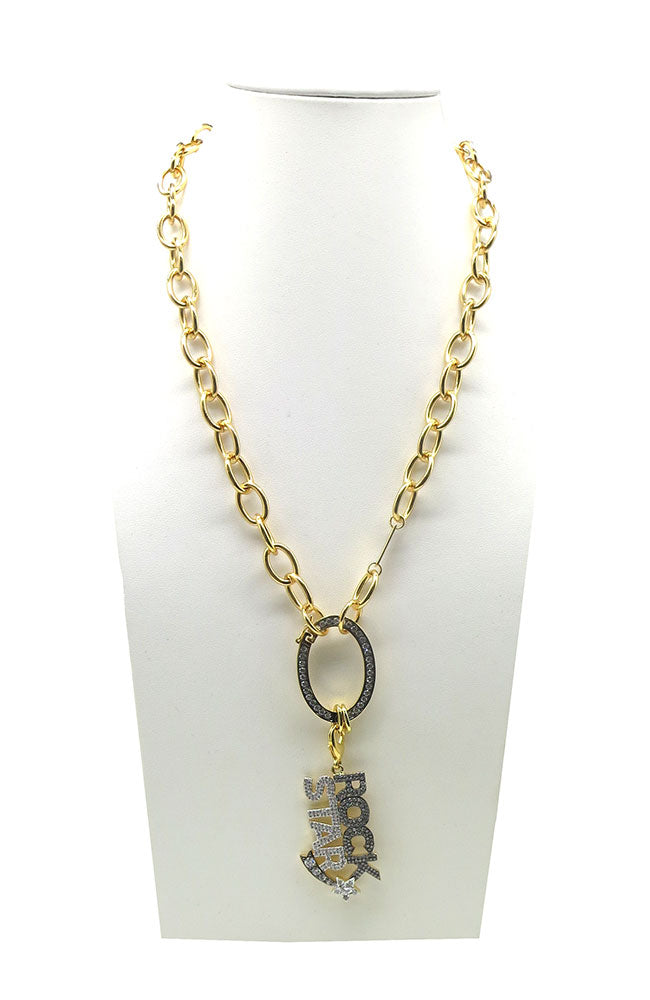Rockstar Gold Chain Necklace
