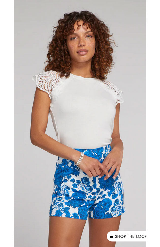 Adora Lace Combo Top