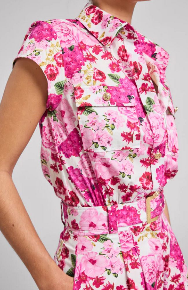 Morgan Floral Poplin Romper