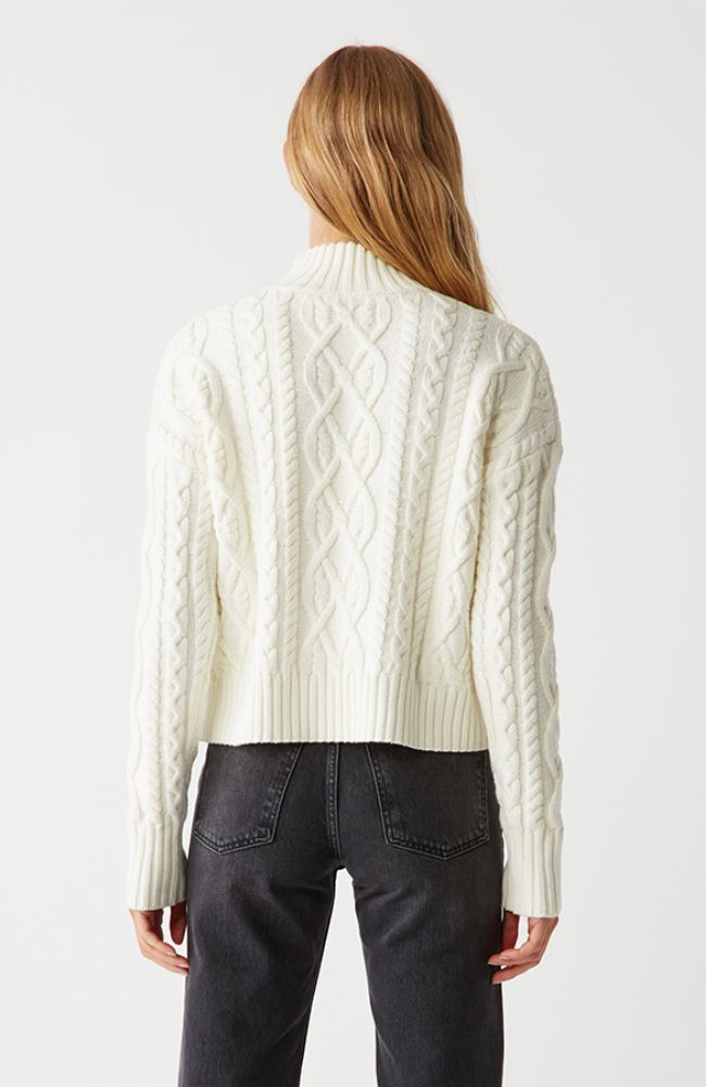 Suki Cable Mock Neck