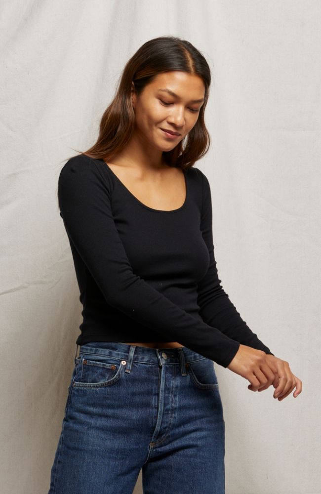 Anya Rib Long Sleeve