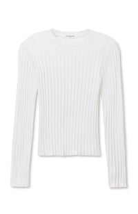 Rowe Poorboy Rib Crewneck Long Sleeve Top