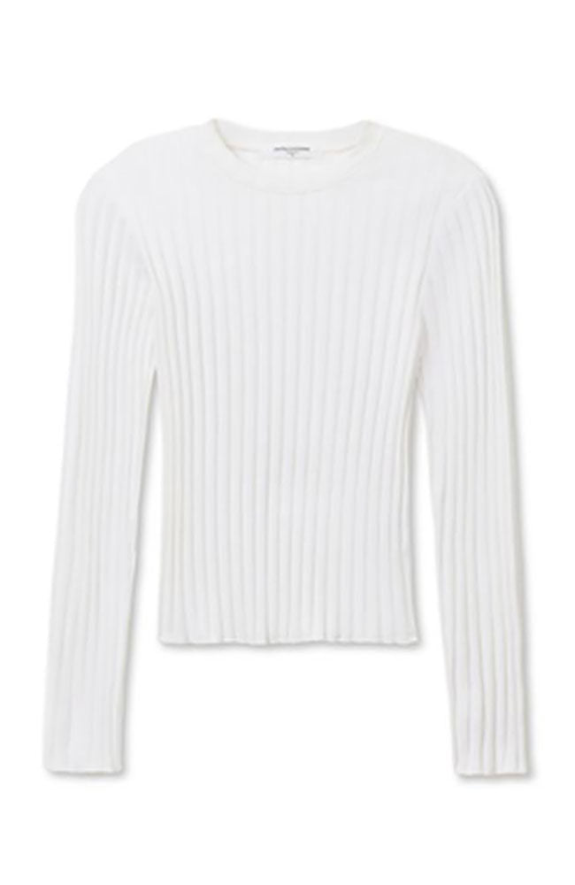 Rowe Poorboy Rib Crewneck Long Sleeve Top