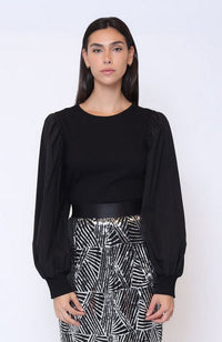 Cotton Puff Sleeve Top