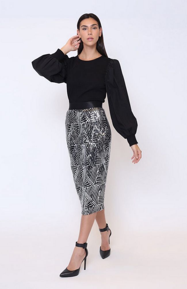 Cotton Puff Sleeve Top