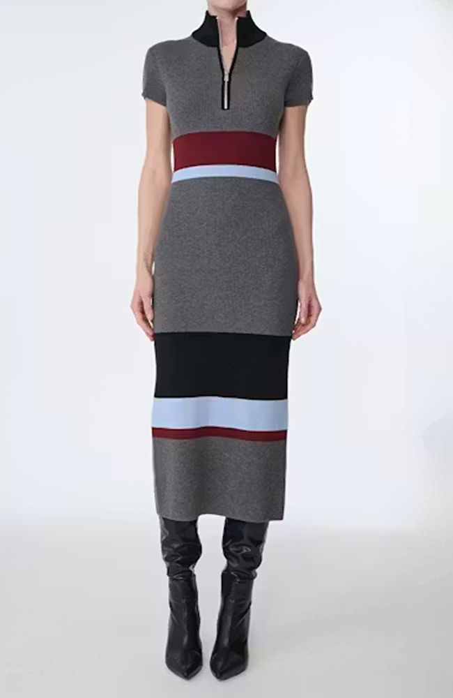 TF6952K256 Dasha Cap Sleeve Midi Dress