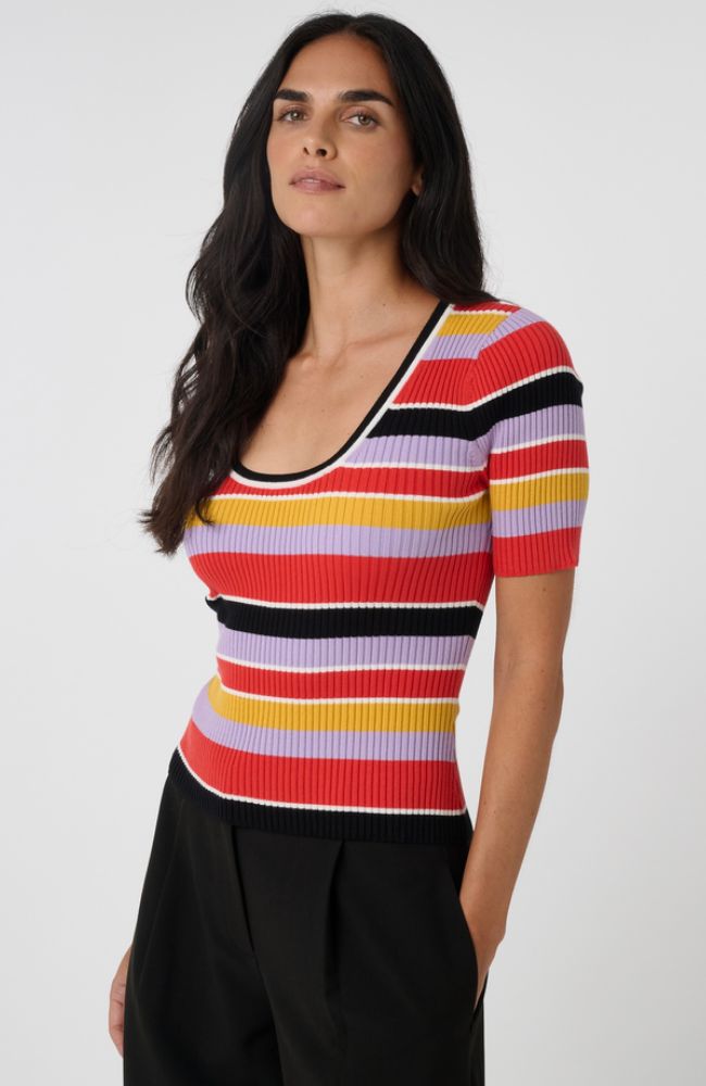 TS6907N368 Kenzie SS Scoop Top