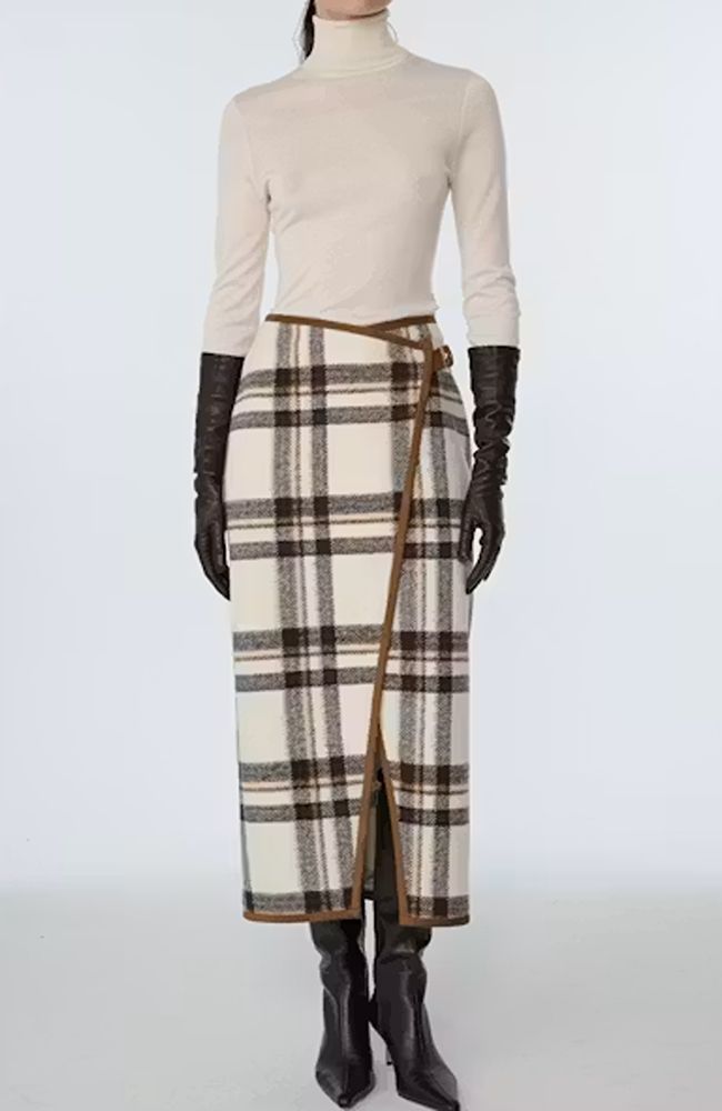 TF6624S088 Leia Wrap Skirt