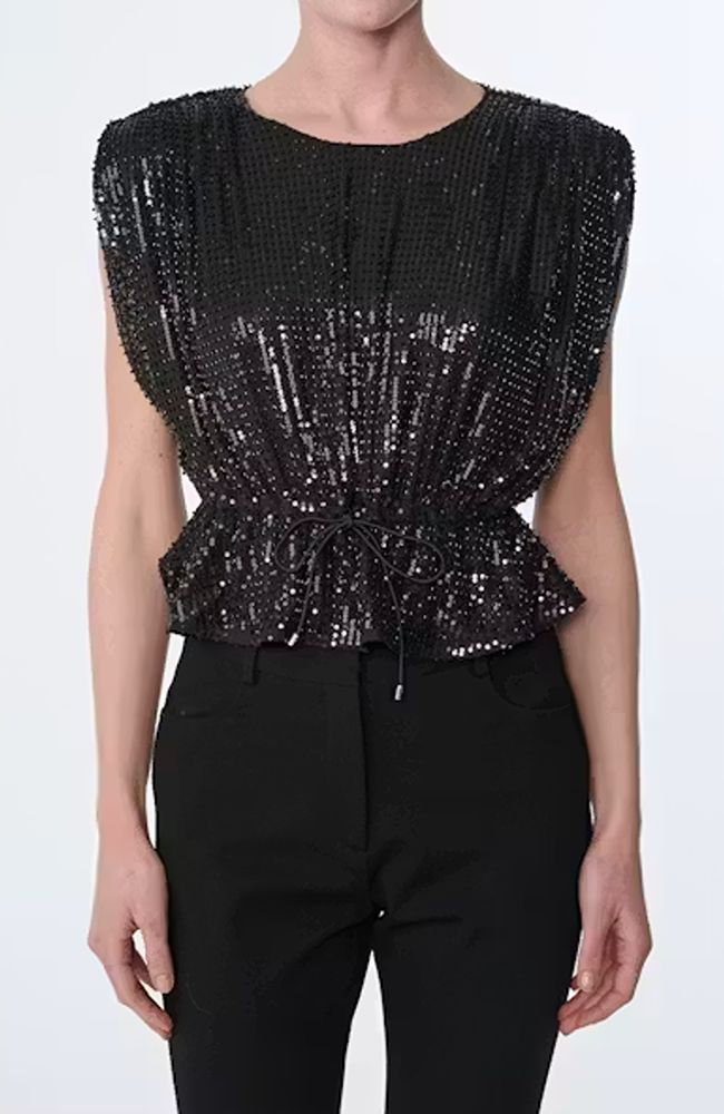 TF6835T163 Talon Strong Shoulder Top