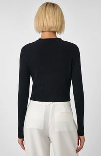 TC6907N041 Zoe Fitted Cardigan in Jet