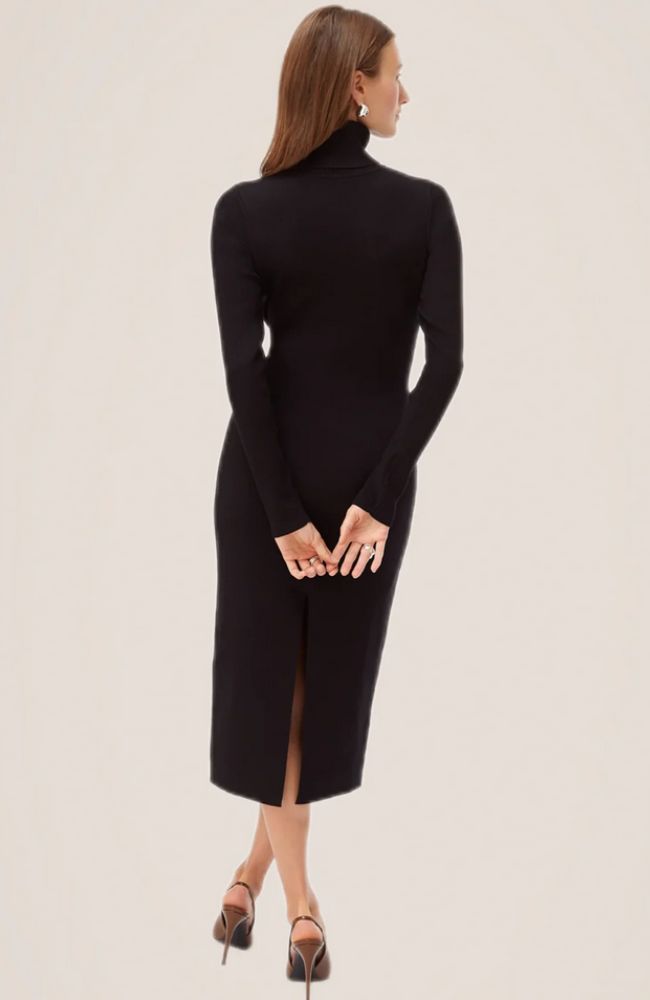 Logan LS Turtleneck Dress shoprodeodrive Logan LS Turtleneck Dress shoprodeodrive