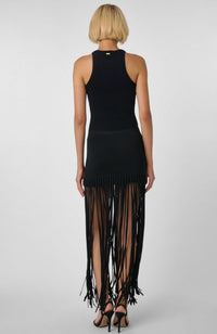 Carlyle Mini Skirt with Fringe