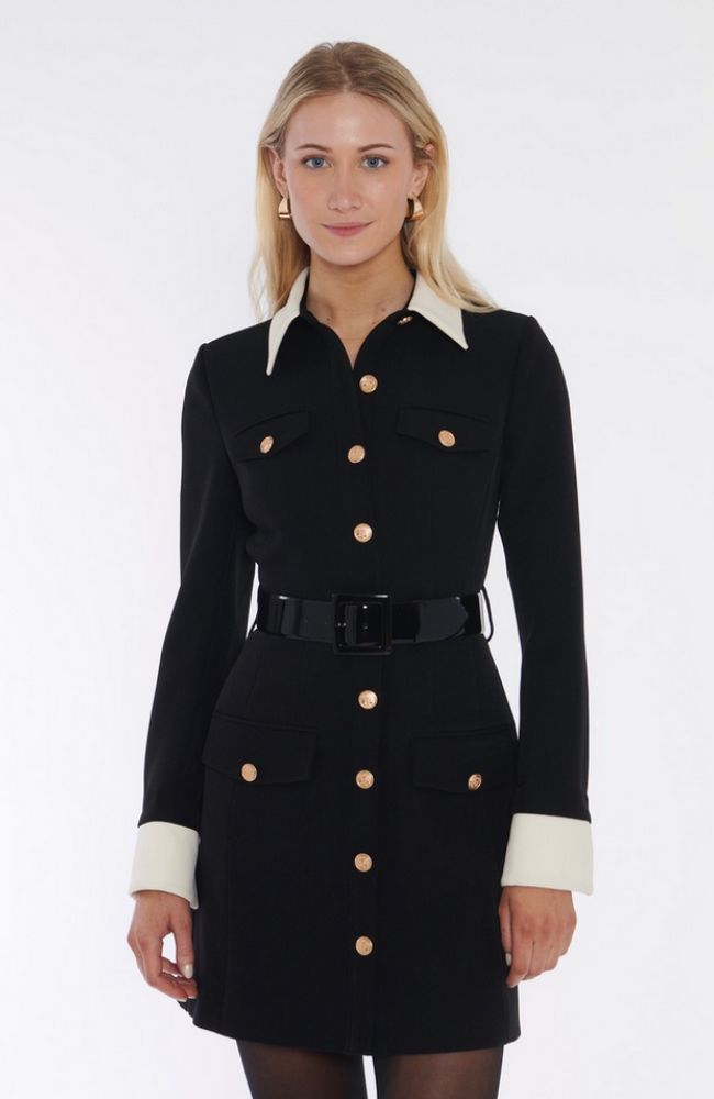 Valerie Button Front Dress