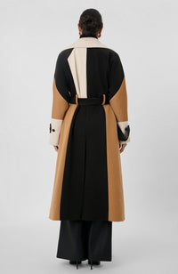 Brandy Colorblock Trench Coat