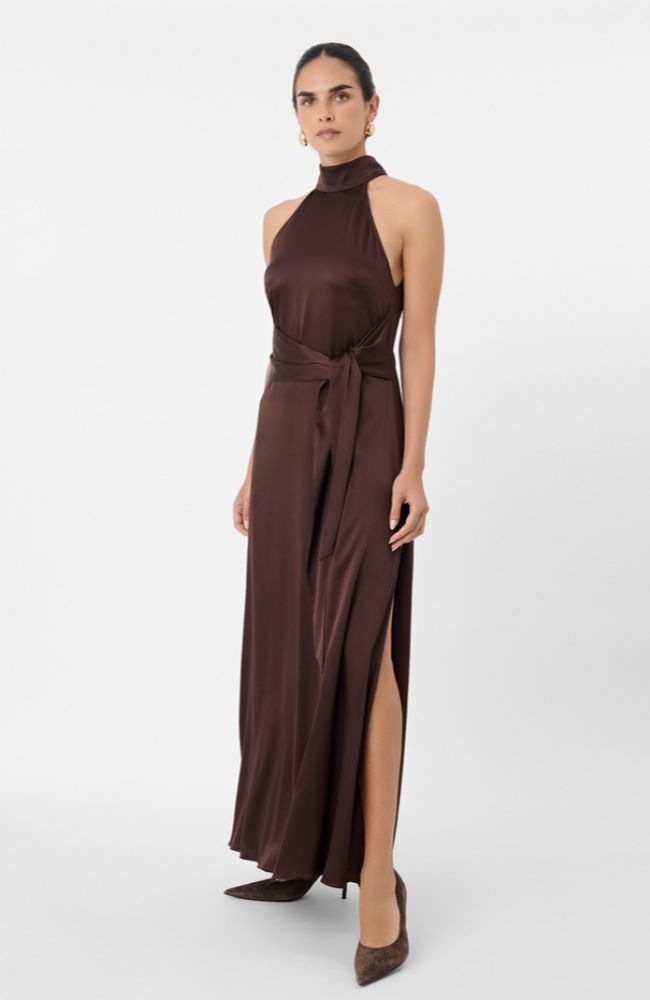 Jocelyn Tie Front Maxi Dress