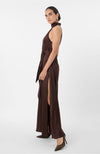 Jocelyn Tie Front Maxi Dress
