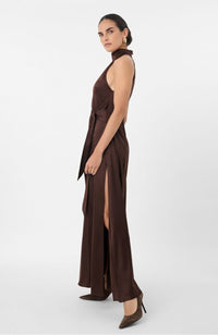 Jocelyn Tie Front Maxi Dress
