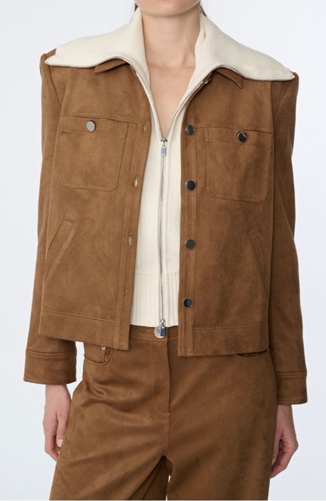 Isalya Button Front Jacket