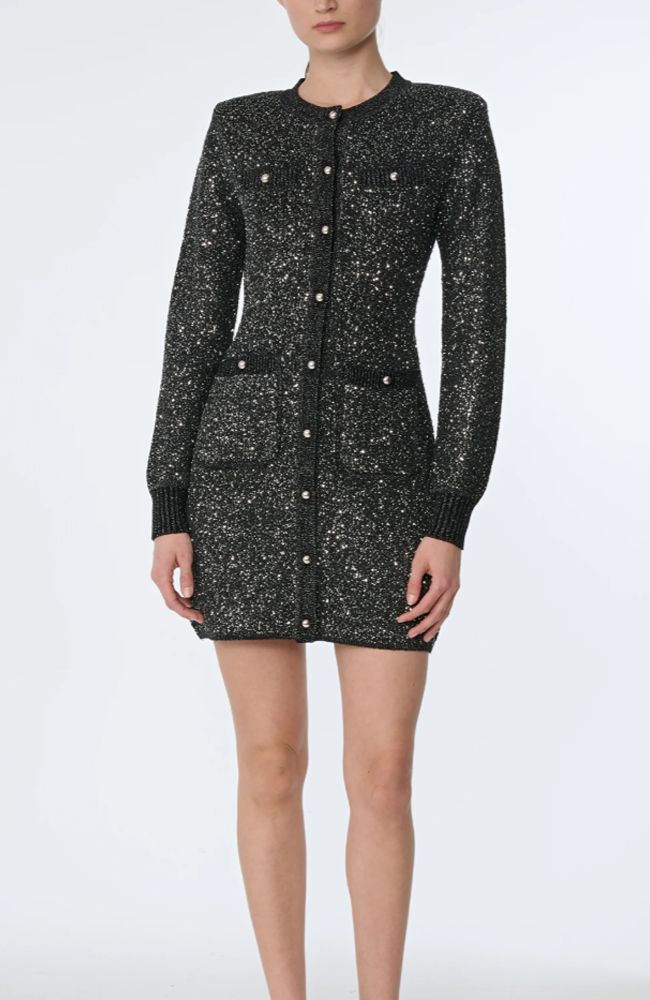 Harriet Button Front Mini Dress