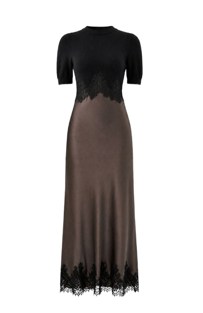 Kaya Combo Midi Dress