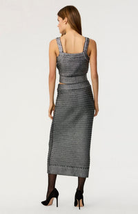 Tani Button Front Skirt