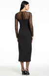 Loretta Lace Combo Midi Dress