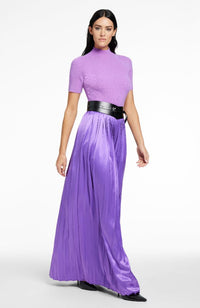 Dillon Pleated Midi Skirt