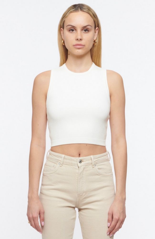 Peyton Cropped Racer Tank