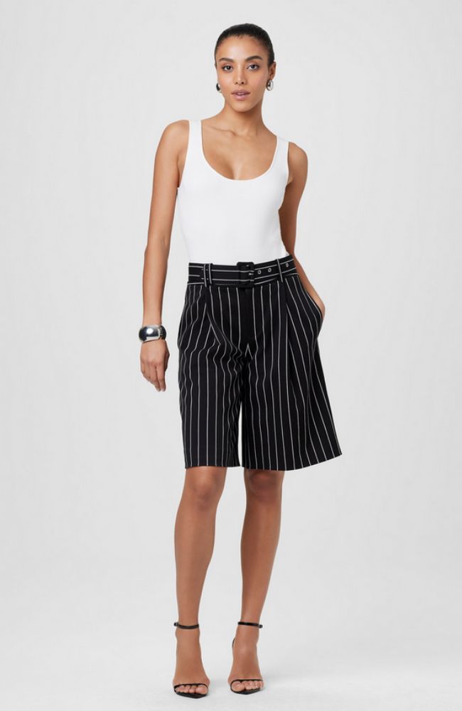 Delaney Scoop Neck Rib Bodysuit