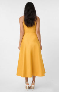 Chelsea Midi Dress in Marigold