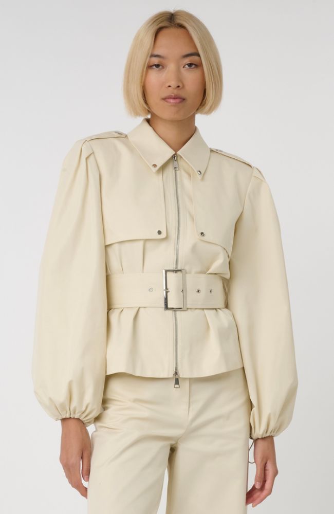 Brighton Belted Zip Front Jacket