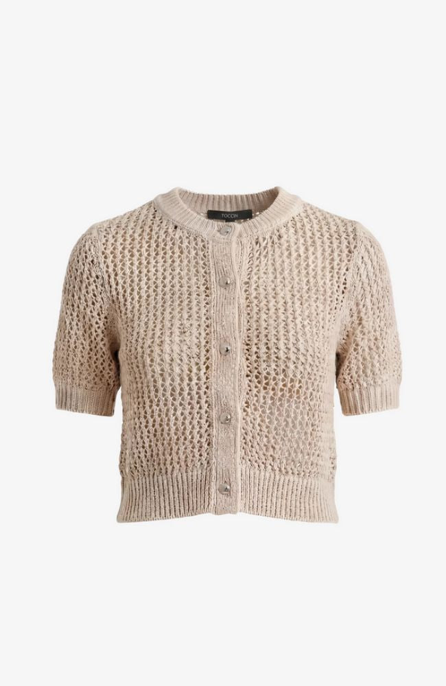Jaanice Short Sleeve Cardigan