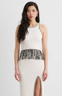 Dottie Fringe Racer Tank