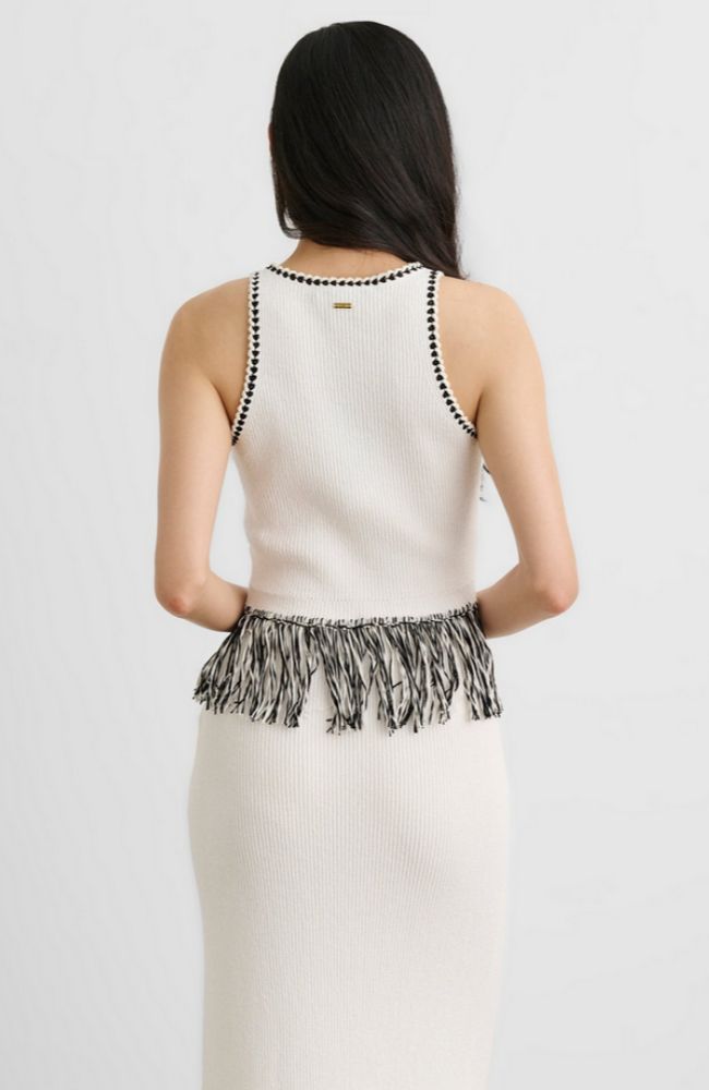 Dottie Fringe Racer Tank