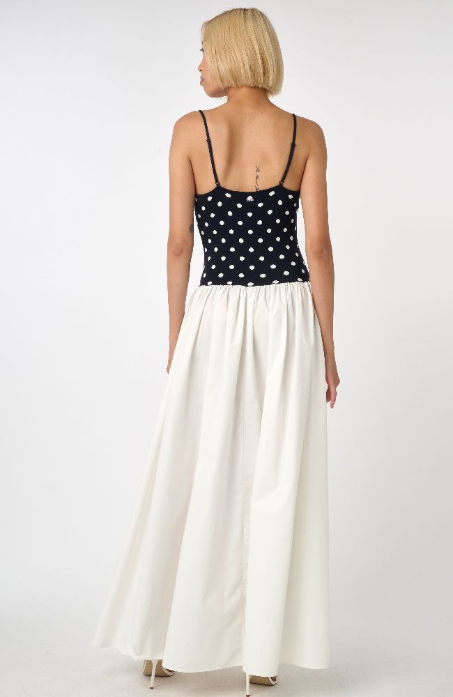 Orielle Drop Waist Midi Dress