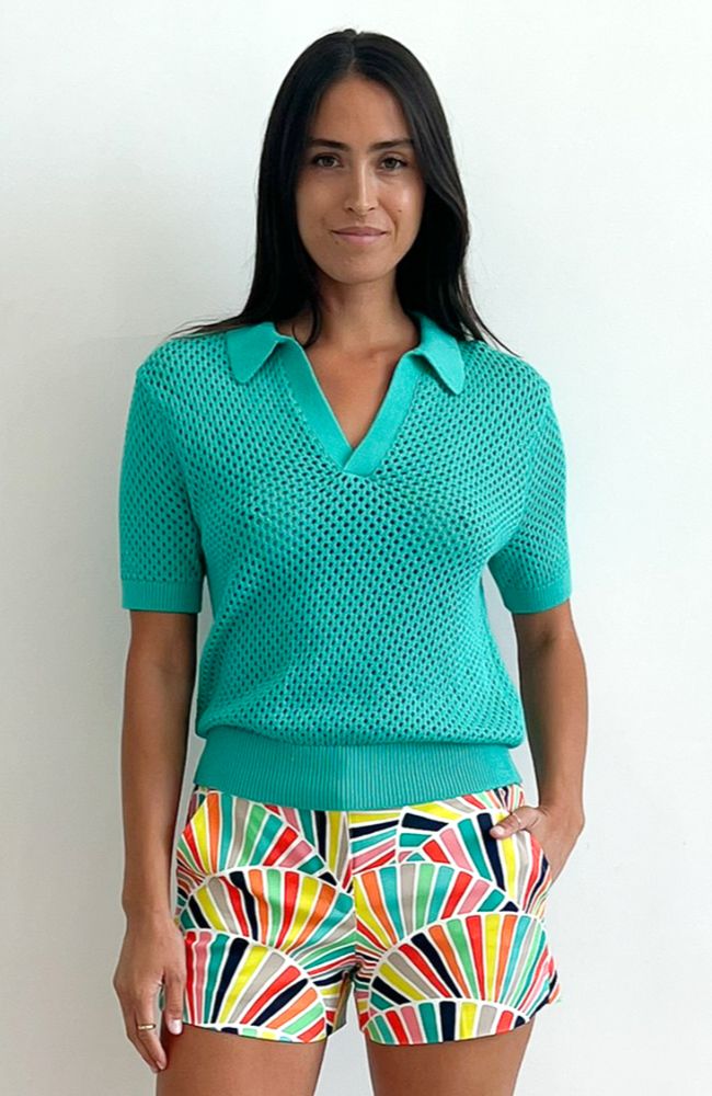 2603905CO1 Jadelyn Mesh Polo