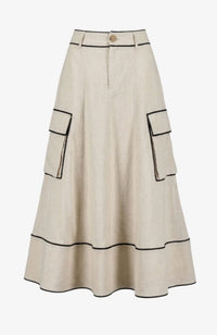 Shiloh High Waist Cargo Skirt