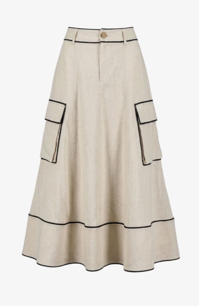 Shiloh High Waist Cargo Skirt