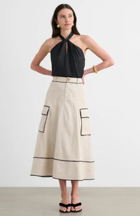 Shiloh High Waist Cargo Skirt